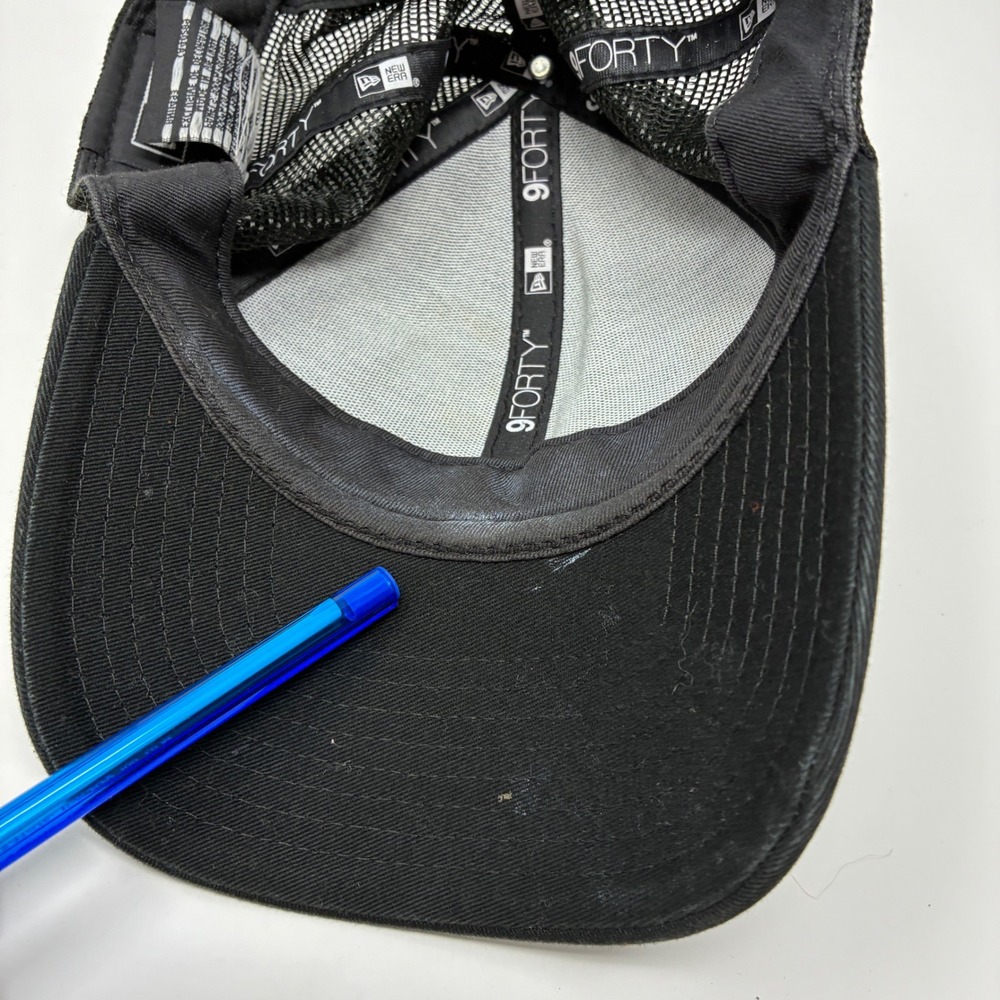 New Era 9FORTY Philadelphia Phillies Women's Trucker Hat Black Glitter Sparkle P - Picture 8 of 9